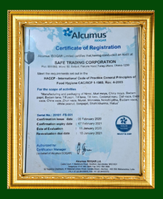 Certificate of Registration